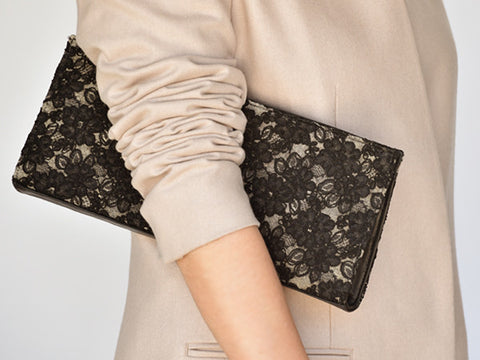 the 10 clutch in nude