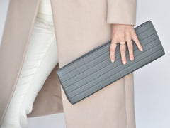 the 101 clutch in grey