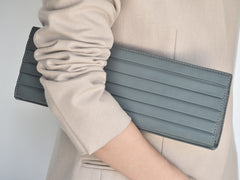 the 101 clutch in grey