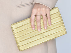 the 101 clutch mini in gold