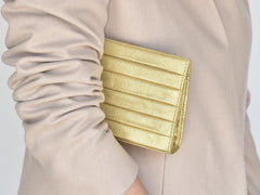 the 101 clutch mini in gold