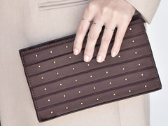 the 101 clutch mini in oxblood