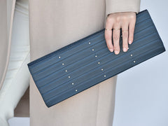 the 101 clutch in navy