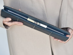 the 101 clutch in navy