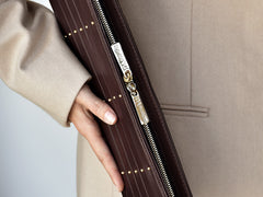 the 101 clutch in oxblood